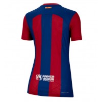 Koszulka piłkarska Barcelona Strój Domowy dla kobiety 2023-24 tanio Krótki Rękaw